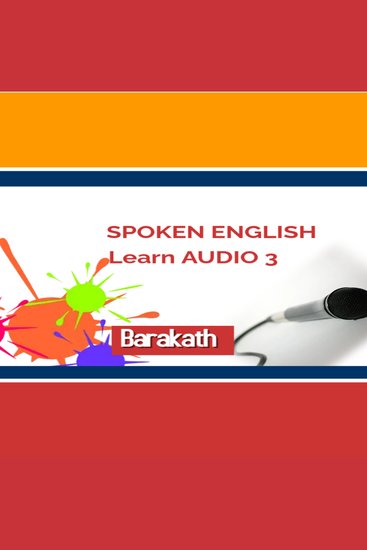 Spoken English Learn Audio 3 - cover