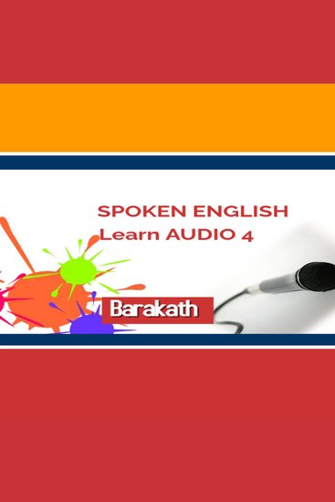 Spoken English Learn Audio 4 - cover