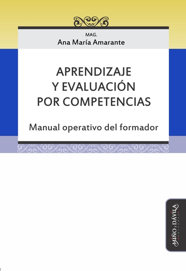 Aprendizaje y evaluación por competencias - Manual operativo del formador - cover