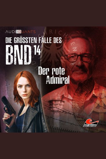 Die größten Fälle des BND Folge 14: Der rote Admiral - cover