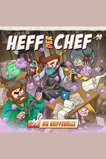 Heff der Chef Folge 28: Die Grippewelle - cover