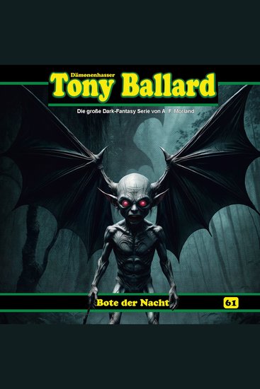 Tony Ballard Folge 61: Bote der Nacht - cover