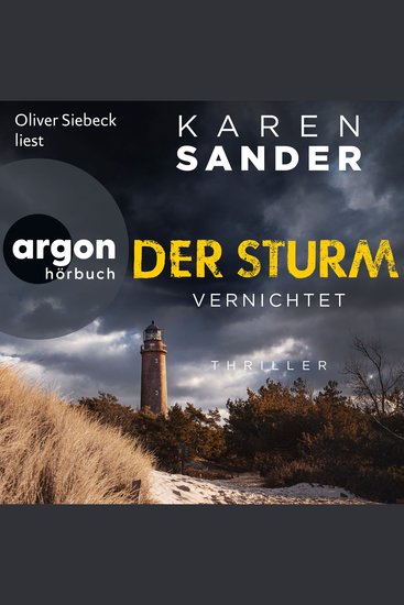 Der Sturm: Vernichtet - Engelhardt & Krieger ermitteln Band 6 (Ungekürzte Lesung) - cover