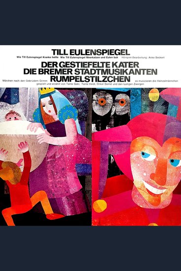 Anke Beckert Gebrüder Grimm - Till Eulenspiegel Der gestiefelte Kater Die Bremer Stadtmusikanten Rumpelstilzchen - cover