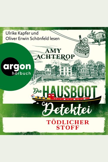 Tödlicher Stoff - Die Hausboot-Detektei Band 3 (Ungekürzte Lesung) - cover