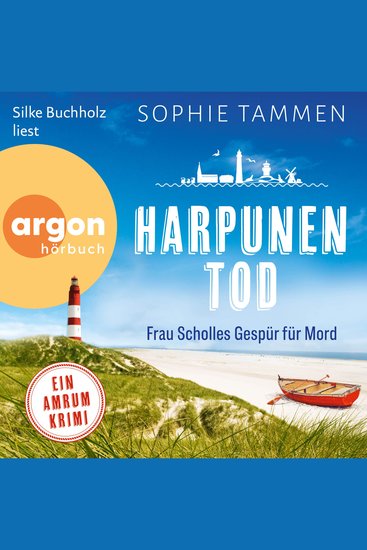 Harpunentod: Frau Scholles Gespür für Mord - Ein Amrum-Krimi (Ungekürzte Lesung) - cover