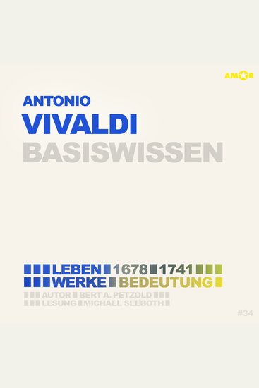 Antonio Vivaldi (1678-1741) - Leben Werk Bedeutung - Basiswissen (ungekürzt) - cover