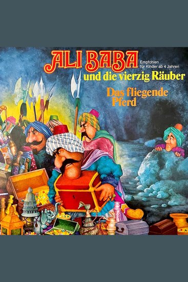 1001 Nacht - Ali Baba und die vierzig Räuber Das fliegende Pferd - cover