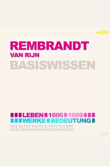Rembrandt van Rijn (1606-1669) - Leben Werke Bedeutung - Basiswissen (ungekürzt) - cover