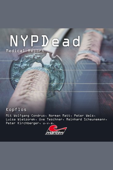 NYPDead - Medical Report Folge 18: Kopflos - cover
