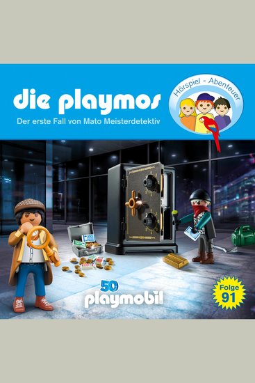 Die Playmos - Das Original Playmobil Hörspiel Folge 91: Der erste Fall von Mato Meisterdetektiv - cover