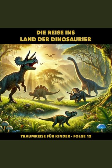 Traumreisen für Kinder Folge 12: Die Reise ins Land der Dinosaurier (ungekürzt) - cover