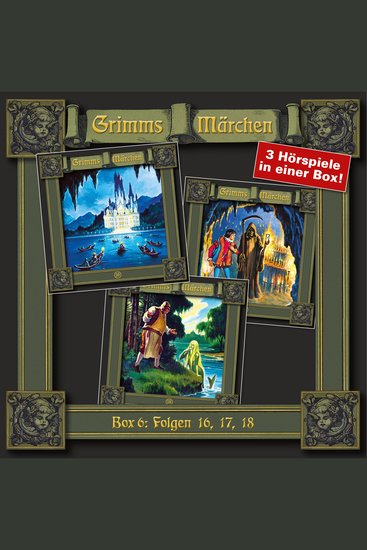 Grimms Märchen Box 6: Folgen 16 17 18 - cover