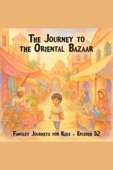 Fantasy Journeys for Kids Episode 2: The Journey to the Oriental Bazaar (ungekürzt) - cover