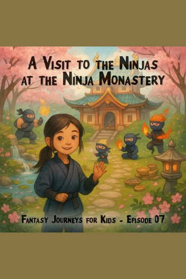 Fantasy Journeys for Kids Episode 7: A Visit to the Ninjas at the Ninja Monastery (ungekürzt) - cover