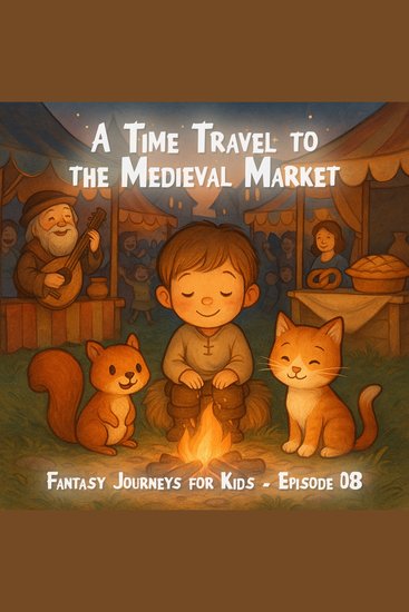 Fantasy Journeys for Kids Episode 8: A Time Travel to the Medieval Market (ungekürzt) - cover