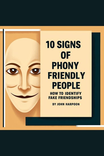 10 Signs of Phony Friendly People - How to Identify Fake Friendships - cover