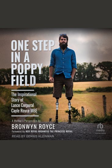 One Step in a Poppy Field - The Inspirational Story of Lance Corporal Cayle Royce MBE - cover