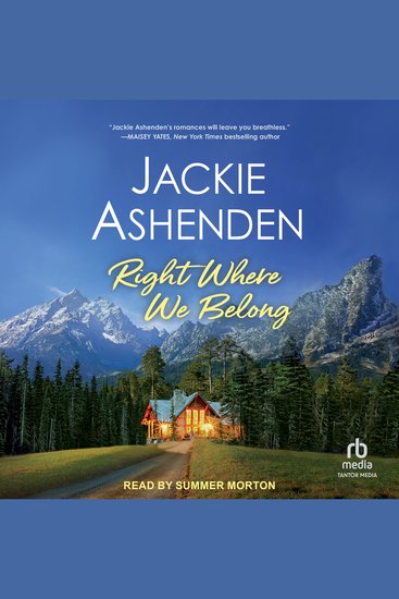 Right Where We Belong - cover