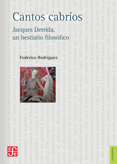 Cantos cabríos - Jacques Derrida un bestiario filosófico - cover