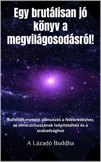 Egy brutálisan jó könyv a megvilágosodásról - Bullshit-mentes útmutató a felébredéshez az elme cirkuszának leépítéséhez és a szabadsághoz - cover