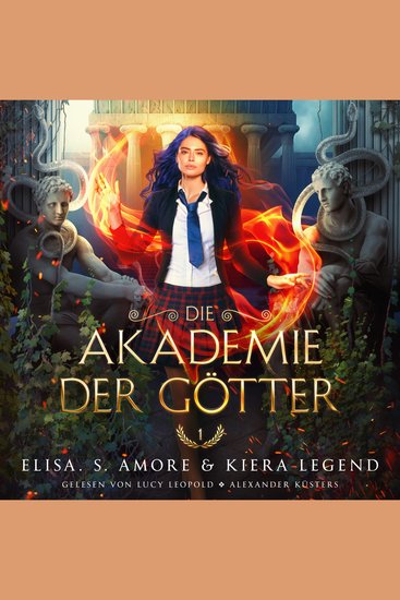 Die Akademie der Götter - Fantasy Hörbuch - Fantasy Hörbücher Griechische Götter - cover