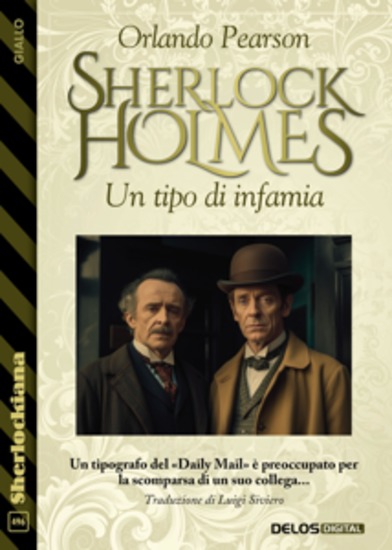 Sherolock Holmes - Un tipo di infamia - cover