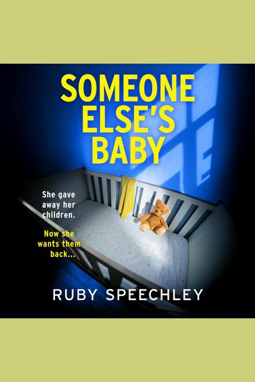 Someone Else’s Baby - A BRAND NEW gripping psychological thriller with a heart stopping ending - cover