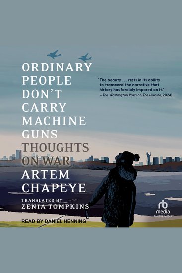 Ordinary People Don't Carry Machine Guns - Thoughts on War - cover