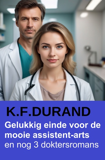 Gelukkig einde voor de mooie assistent-arts en nog 3 doktersromans - cover
