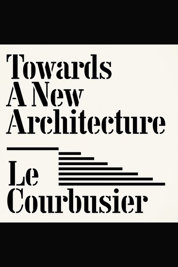 Towards a New Architecture - cover
