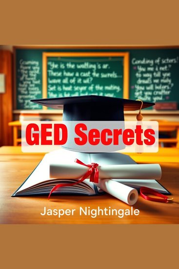 GED Secrets - "Elevate your GED exam prep with dynamic audio lessons tailored for peak performance success!" - cover