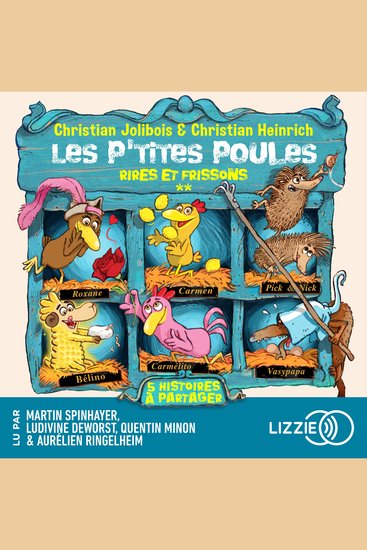 Les P'tites Poules : rires et frissons - Compilation Tomes 8 à 12 - cover