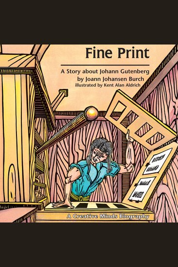 Fine Print - A Story about Johann Gutenberg - cover