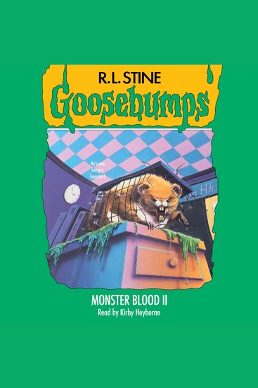 Monster Blood II (Goosebumps #18) - cover