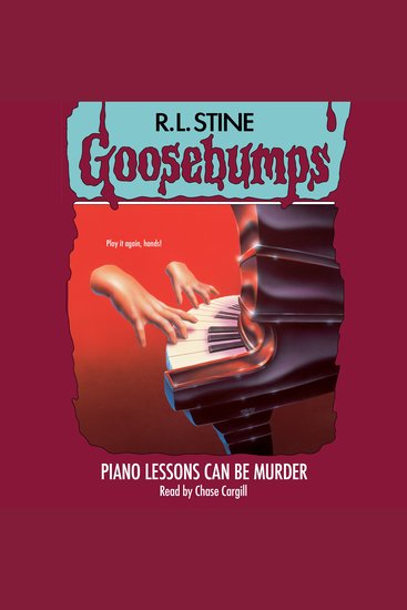 Piano Lessons Can Be Murder (Goosebumps #13) - cover