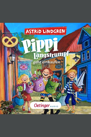 Pippi Langstrumpf geht einkaufen - cover