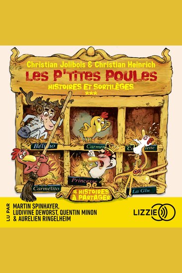 Les P'tites Poules : histoires et sortilèges - Compilation Tomes 13 à 16 - cover