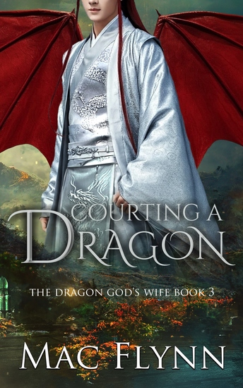 Courting a Dragon - Dragon Shifter Romance - cover