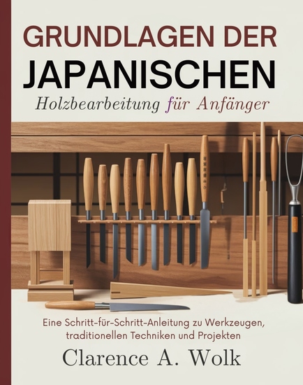 Grundlagen der japanischen Holzbearbeitung für Anfänger - Eine Schritt-für-Schritt-Anleitung zu Werkzeugen traditionellen Techniken und Projekten - cover
