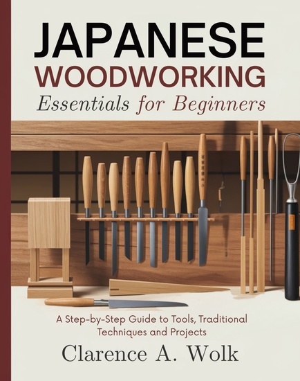 Japanese Woodworking Essentials for Beginners - A Step-by-Step Guide to Tools Traditional Techniques and Projects - cover
