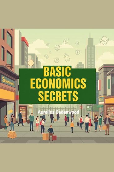 Basic Economics Secrets for Everyday People - "Elevate your grasp of economics! Dive into our engaging audio lessons for essential insights into daily decisions" - cover