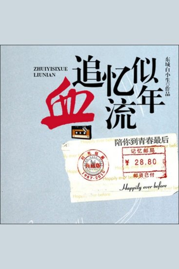 追忆似血流年 - 80年代青春回忆录，友情爱情交织，兄弟情义与前途的抉择之旅！ - cover