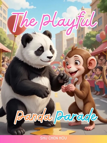 The Playful Panda Parade - A Joyful Adventure of Teamwork Friendship and Fun! - cover