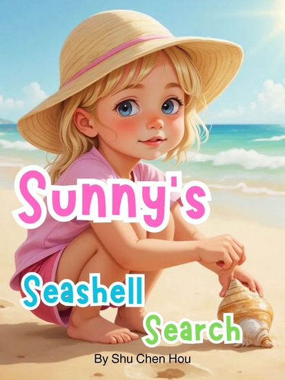 Sunny's Seashell Search - A Beachside Adventure of Curiosity Discovery and Natural Beauty! - cover