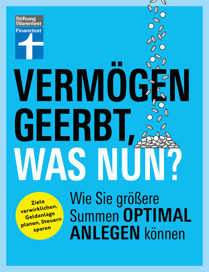 Vermögen geerbt was nun? - Finanzplaner zum Vermögensaufbau - Ihr Ratgeber für die Kapitalanlage von Erbe und Nachlass - Wie Sie größere Summen optimal anlegen können - cover