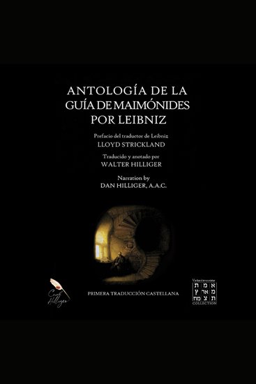 Antología de la Guía de Maimónides por Leibniz - cover