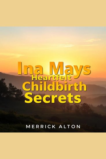 Ina Mays Heartfelt Childbirth Secrets - "Unlock the secrets of joyful childbirth! Immerse yourself in Ina May's engaging audio lessons for a powerful birthing journey" - cover