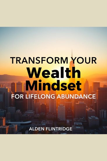 Transform Your Wealth Mindset for Lifelong Abundance - "Elevate your financial thinking! Discover transformative audio lessons for a lifetime of wealth and prosperity" - cover