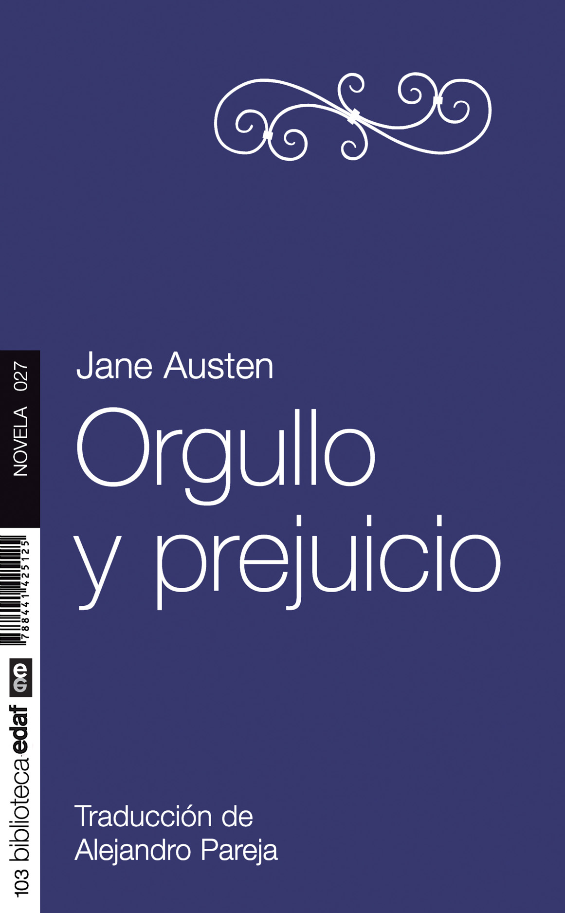 Orgullo y prejuicio - cover